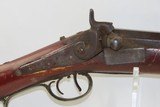 c1840s NORTHBORO, MASS. Antique EDWIN WESSON .45 Cal. Percussion LONG RIFLE
Kentucky Style HUNTING/HOMESTEAD Long Rifle - 4 of 20