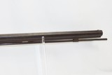 c1840s NORTHBORO, MASS. Antique EDWIN WESSON .45 Cal. Percussion LONG RIFLE
Kentucky Style HUNTING/HOMESTEAD Long Rifle - 6 of 20