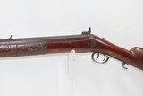 c1840s NORTHBORO, MASS. Antique EDWIN WESSON .45 Cal. Percussion LONG RIFLE
Kentucky Style HUNTING/HOMESTEAD Long Rifle - 16 of 20