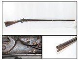 c1762 BRITISH-COLONIAL Antique FLINTLOCK MUSKET by RICHARD EDGE .72 Caliber French & Indian War/Revolutionary War Era Longarm - 1 of 20