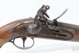 DUTCH Antique .70 Caliber MILITARY FLINTLOCK Pistol European Cavalry Naval
LARGE BORE Military Pistol Made Circa Early-1800s - 4 of 16