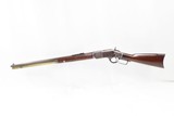 Antique WINCHESTER Model 1873 .22 Short Caliber CONVERSION Repeater Rifle Classic 1880s Repeating Rifle Converted from .44-40! - 2 of 19