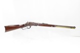 Antique WINCHESTER Model 1873 .22 Short Caliber CONVERSION Repeater Rifle Classic 1880s Repeating Rifle Converted from .44-40! - 14 of 19