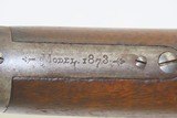 1889 WINCHESTER 1873 .38-40 WCF Lever Action RIFLE Octagonal Barrel Antique “The Gun that Won the West!” - 12 of 21