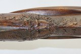 CARVED, ENGRAVED Antique FRENCH Double Barrel PERCUSSION Shotgun by PEYRONHigh-End, Gorgeous St. Etienne - 8 of 25
