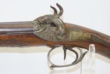 CARVED, ENGRAVED Antique FRENCH Double Barrel PERCUSSION Shotgun by PEYRONHigh-End, Gorgeous St. Etienne - 4 of 25