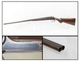 c1887 Antique PARKER BROTHERS Double Barrel SIDE x SIDE 12g HAMMER Shotgun
Classic American Made Shotgun from 1887! - 1 of 24