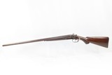 c1887 Antique PARKER BROTHERS Double Barrel SIDE x SIDE 12g HAMMER Shotgun
Classic American Made Shotgun from 1887! - 2 of 24