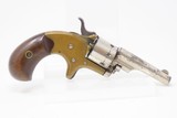 Antique COLT “Open Top” SPUR TRIGGER .22 Caliber RIMFIRE Pocket REVOLVER
Colt’s Answer to Smith & Wesson’s No. 1 Revolver - 13 of 16