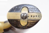 Antique CIVIL WAR Era C. SHARPS Model 2 .30 Cal. Rimfire PEPPERBOX Revolver 4 Shot Self Defense Pocket Gun with Rosewood Grips - 12 of 18