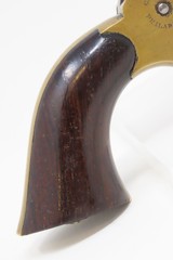 Antique CIVIL WAR Era C. SHARPS Model 2 .30 Cal. Rimfire PEPPERBOX Revolver 4 Shot Self Defense Pocket Gun with Rosewood Grips - 16 of 18