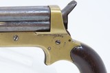 Antique CIVIL WAR Era C. SHARPS Model 2 .30 Cal. Rimfire PEPPERBOX Revolver 4 Shot Self Defense Pocket Gun with Rosewood Grips - 4 of 18