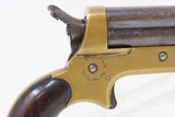 Antique CIVIL WAR Era C. SHARPS Model 2 .30 Cal. Rimfire PEPPERBOX Revolver 4 Shot Self Defense Pocket Gun with Rosewood Grips - 17 of 18