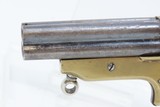 Antique CIVIL WAR Era C. SHARPS Model 2 .30 Cal. Rimfire PEPPERBOX Revolver 4 Shot Self Defense Pocket Gun with Rosewood Grips - 5 of 18