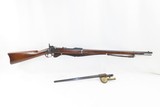 Antique U.S. SPRINGFIELD Model 1884 “TRAPDOOR” .45-70 GOVT Caliber Rifle
With Bayonet, Scabbard, Hanger, and Leather Sling - 2 of 22