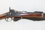 Antique U.S. SPRINGFIELD Model 1884 “TRAPDOOR” .45-70 GOVT Caliber Rifle
With Bayonet, Scabbard, Hanger, and Leather Sling - 4 of 22