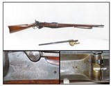 Antique U.S. SPRINGFIELD Model 1884 “TRAPDOOR” .45-70 GOVT Caliber Rifle
With Bayonet, Scabbard, Hanger, and Leather Sling - 1 of 22