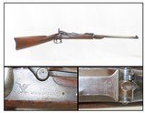 c1877 INDIAN WARS Antique SPRINGFIELD Model 1873 U.S. Military TRAPDOOR Rifle Converted to Carbine Length - 1 of 21