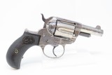 LETTERED Antique SHERIFF’S Model 1877 COLT LIGHTNING ETCHED PANEL Revolver
SAN FRANCISCO SHIPPED .38 Colt Made in 1885 - 15 of 18