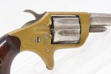 c1875 mfr. Antique COLT NEW LINE .22 Caliber 7-SHOT POCKET Revolver Small Hideout Revolver for Self Defense - 15 of 16