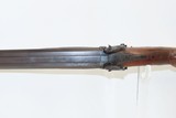 Antique GERMAN Double Rifle by PAAL of BIBERACH, BADEN-WURTTEMBERG .38/.52
Carved Stock, Engraved Lock, Set Trigger - 10 of 17