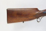 Antique GERMAN Double Rifle by PAAL of BIBERACH, BADEN-WURTTEMBERG .38/.52
Carved Stock, Engraved Lock, Set Trigger - 13 of 17