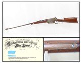 1897 mfr LETTERED Antique FLATSIDE WINCHESTER 1895 .30-40 KRAG Lever Action 1 OF 5,000 EARLY PRODUCTION Rifle! - 1 of 21