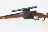 Lettered 1909 mfr. WINCHESTER 1895 .30-40 KRAG Rifle w WEAVER 330 Scope C&R
Classic Hunting & Law Enforcement Rifle! - 5 of 21