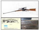 Lettered 1909 mfr. WINCHESTER 1895 .30-40 KRAG Rifle w WEAVER 330 Scope C&R
Classic Hunting & Law Enforcement Rifle! - 1 of 21