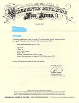 c1889 LETTERED Antique WINCHESTER Model 1873 .38-40 WCF Lever Action RIFLE“The Gun that Won the West!” - 2 of 21