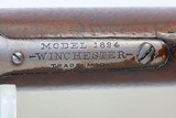 c1906 WINCHESTER Model 1894 .30-30 Lever Action RIFLE Octagonal Barrel C&RIconic Repeating Rifle in .30 WCF! - 10 of 21