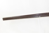 1850s Antique BELGIAN 16 Gauge Double Barrel SIDE x SIDE Percussion SHOTGUN European Fowling Piece with LAMINATED STEEL BARRELS! - 11 of 17