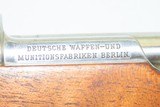 DMW ARGENTINE Contract Model 1909 7.65 Cal. Bolt Action INFANTRY RIFLE C&RMilitary Rifle Produced in Berlin with BAYONET & SCABBARD! - 19 of 25