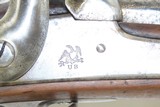 Antique SPRINGFIELD ARMORY Model 1842 Percussion .69 Cal. Smoothbore MUSKET CIVIL WAR MUSKET with US Marked BAYONET! - 7 of 22