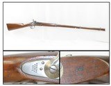 Antique SPRINGFIELD ARMORY Model 1842 Percussion .69 Cal. Smoothbore MUSKET Mexican-American War / Civil War Musket! - 1 of 21