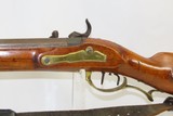 PRUSSIAN JAGERBUSCHSE GERMANIC INFANTRY JAEGER RIFLE .58 Percussion Antique 1810/1835 Flintlock/Percussion Conversion - 16 of 19