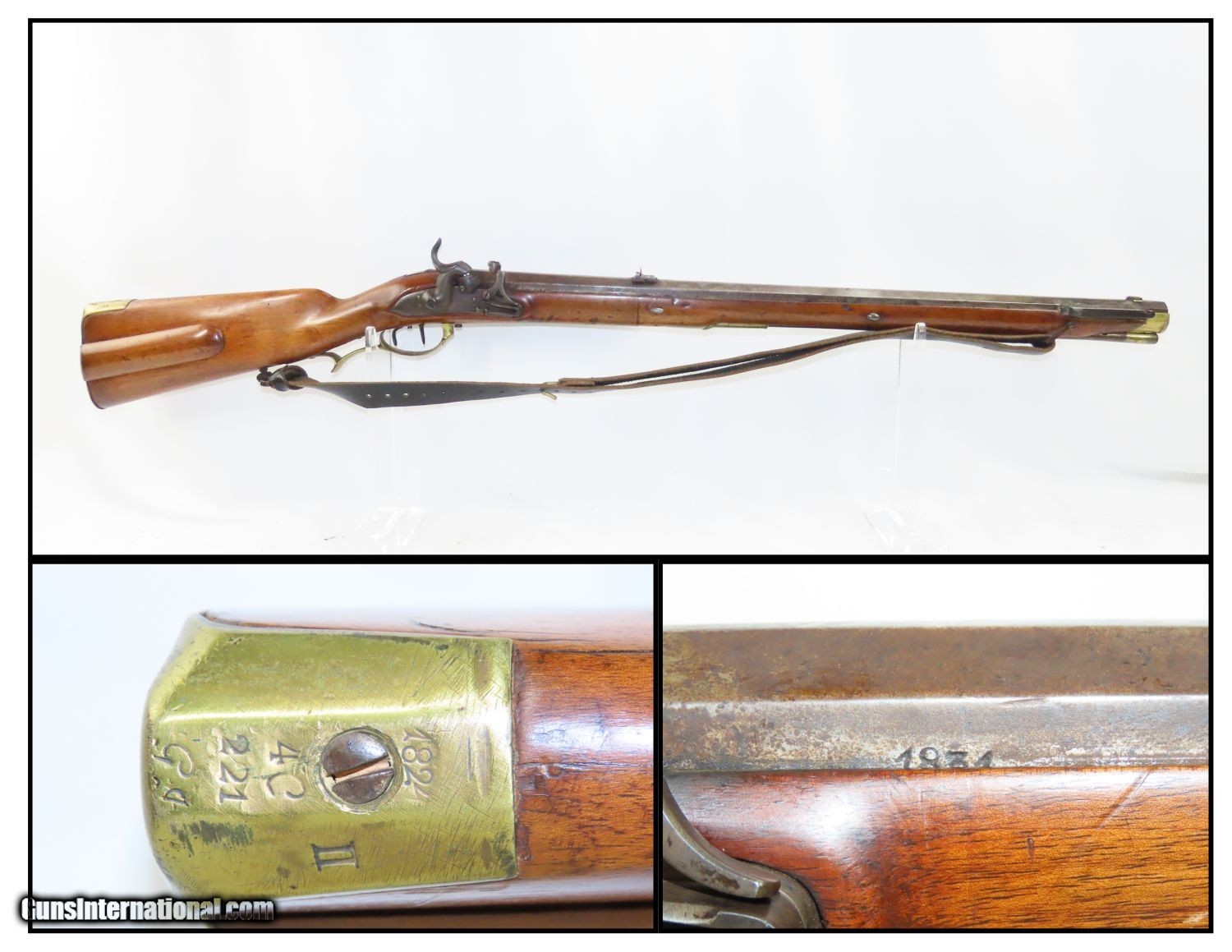 PRUSSIAN JAGERBUSCHSE GERMANIC INFANTRY JAEGER RIFLE .58 Percussion