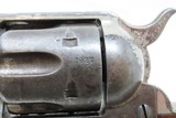 c1882 mfr. Antique CAVALRY Model “COLT 45” SINGLE ACTION ARMY Revolver SAA
“DFC” Inspected, Nickel Plate, Shortened to 5-1/2, Coin Front Sight - 15 of 25