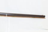 ATTRACTIVE Scrolled Maple Stocked LONG RIFLE .35 Caliber Percussion Antique Small to Medium Game Frontier Long Arm - 6 of 20