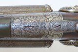 EXQUISITE German Side x Side HAMMER Shotgun by DITTMAR of GERA 12 Gauge 2.5 GORGEOUSLY ENGRAVED Germanic Double! - 2 of 24