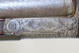 EXQUISITE German Side x Side HAMMER Shotgun by DITTMAR of GERA 12 Gauge 2.5 GORGEOUSLY ENGRAVED Germanic Double! - 22 of 24