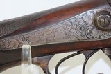 EXQUISITE German Side x Side HAMMER Shotgun by DITTMAR of GERA 12 Gauge 2.5 GORGEOUSLY ENGRAVED Germanic Double! - 11 of 24