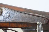 EXQUISITE German Side x Side HAMMER Shotgun by DITTMAR of GERA 12 Gauge 2.5 GORGEOUSLY ENGRAVED Germanic Double! - 23 of 24