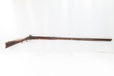 EARLY 1800s Antique Full-Stock .34 Caliber FLINTLOCK American LONG RIFLE
Kentucky Style HUNTING/HOMESTEAD Long Rifle! - 2 of 19