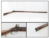 EARLY 1800s Antique Full-Stock .34 Caliber FLINTLOCK American LONG RIFLE
Kentucky Style HUNTING/HOMESTEAD Long Rifle! - 1 of 19