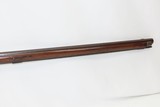 EARLY 1800s Antique Full-Stock .34 Caliber FLINTLOCK American LONG RIFLE
Kentucky Style HUNTING/HOMESTEAD Long Rifle! - 6 of 19