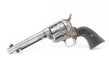 1927 mfr. COLT “PEACEMAKER” .32-20 WCF Single Action Army Revolver C&R Very Nice 1st Generation Colt SAA! - 2 of 19