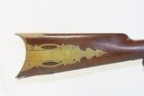Antique WITHEY Half-Stock .42 Cal. MID-19th CENTURY Percussion LONG RIFLEKentucky Style HUNTING/HOMESTEAD Long Rifle! - 3 of 18