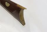 Antique WITHEY Half-Stock .42 Cal. MID-19th CENTURY Percussion LONG RIFLEKentucky Style HUNTING/HOMESTEAD Long Rifle! - 18 of 18