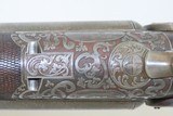 Exquisite FRENCH SxS DUAL IGNITION Shotgun 16 Gauge Centerfire/Pinfire Case Deluxe Walnut, Engraved, Gold, Cased - 11 of 25